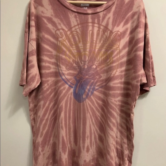 Tie Dye Rolling Stones Tee Size Large - Picture 3 of 6